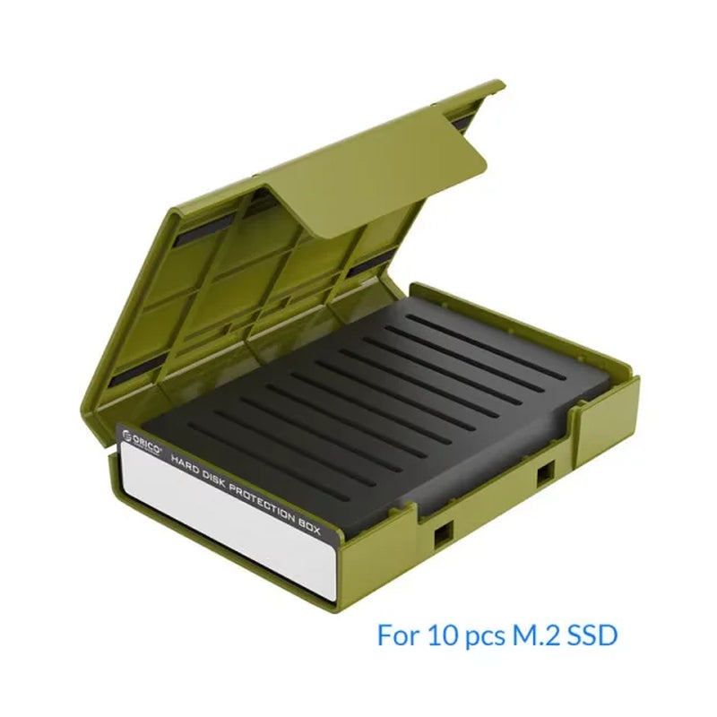 2.5 3.5' Portable Hard Disk Protection Case Hard Drive External Storage Case with Waterproof and Shockproof Hard Drive Box