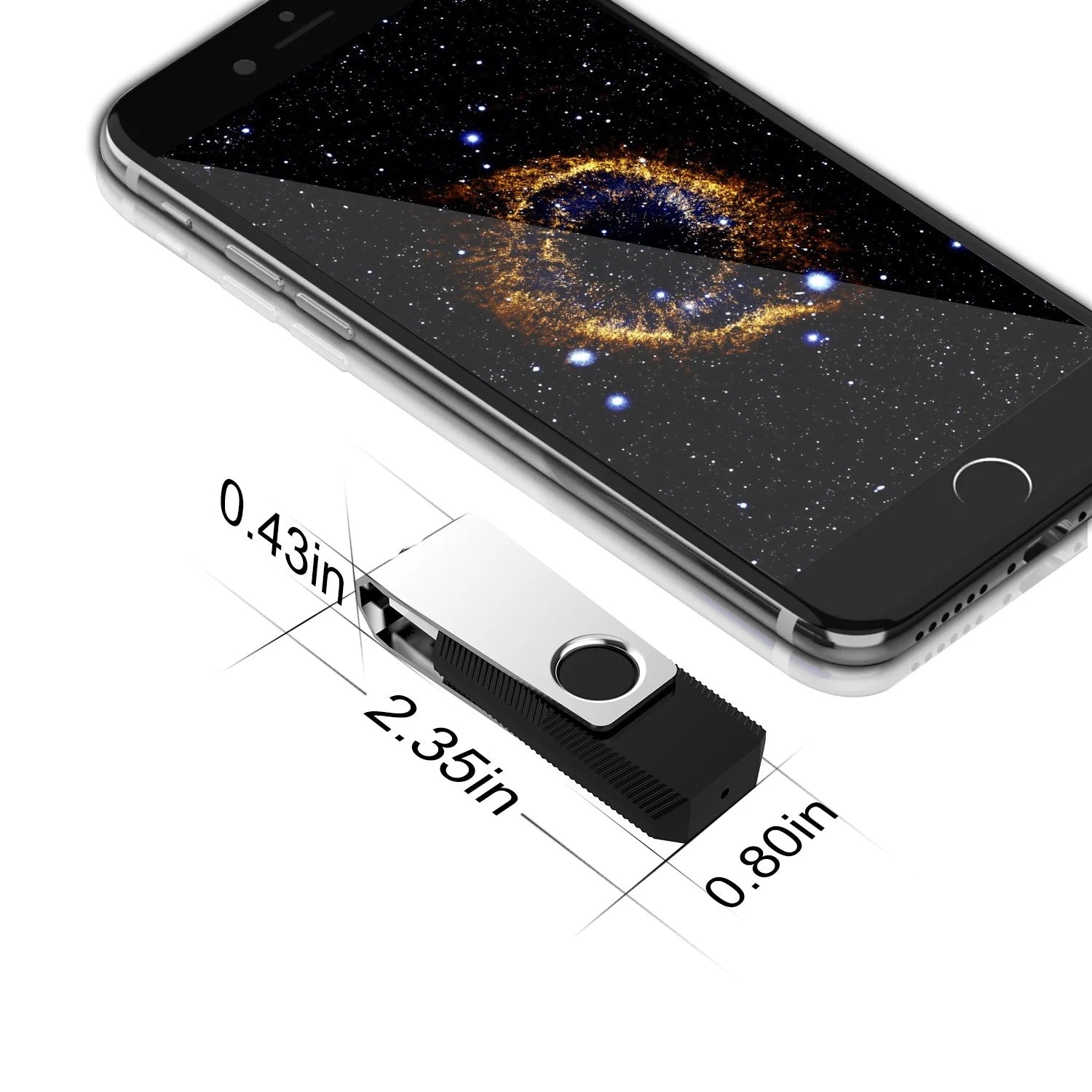 16GB USB 2.0 Flash Drive 10 Pack with 360° Protective Cap