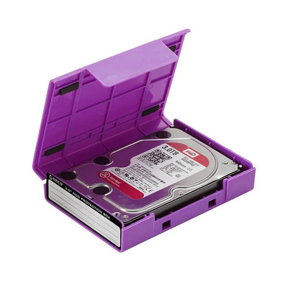 2.5 3.5' Portable Hard Disk Protection Case Hard Drive External Storage Case with Waterproof and Shockproof Hard Drive Box
