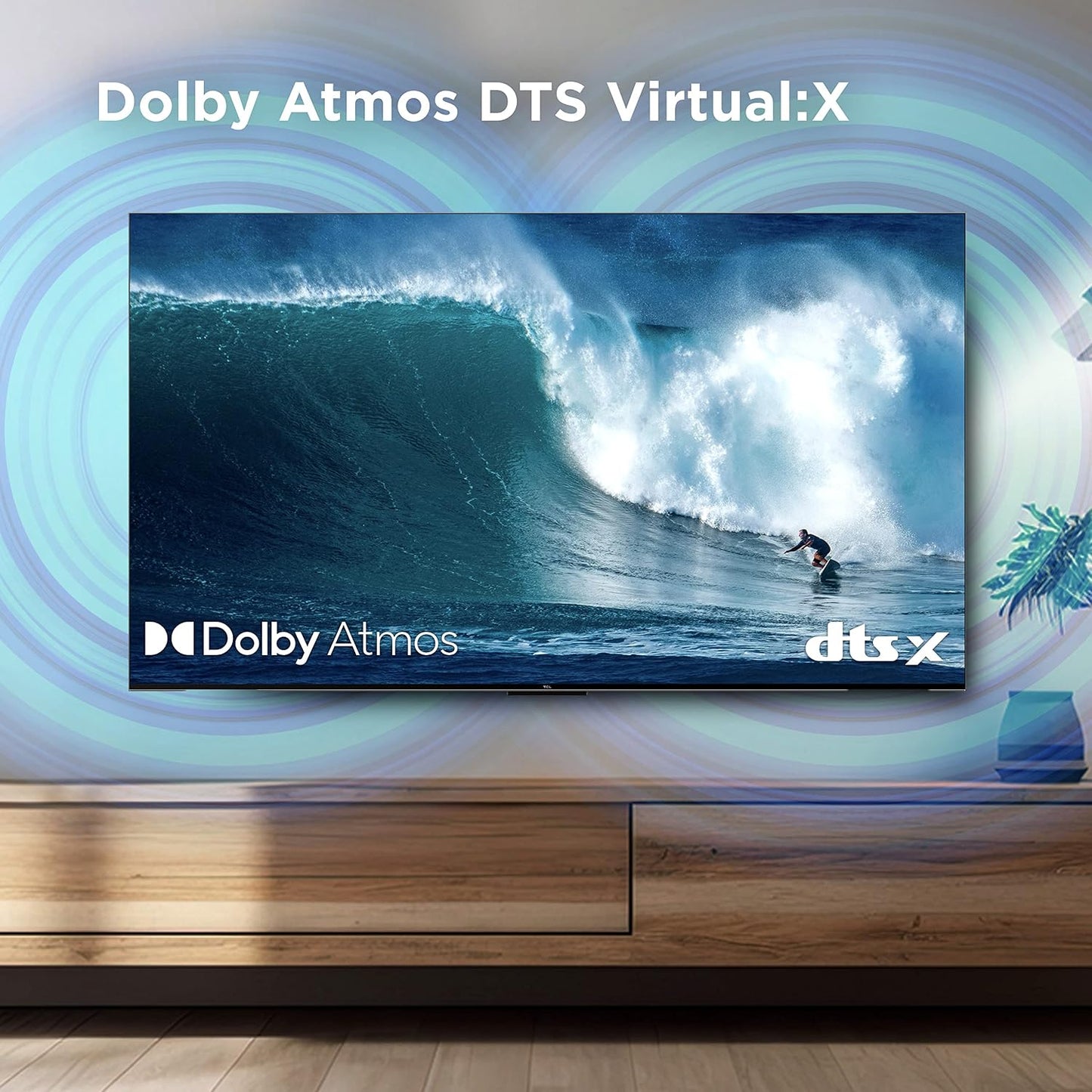 65-Inch Q6 QLED 4K Smart TV with Google TV (65Q650G, 2023 Model) Dolby Vision, Dolby Atmos, HDR Pro+, Game Accelerator Enhanced Gaming, Voice Remote, Works with Alexa, Streaming UHD Television