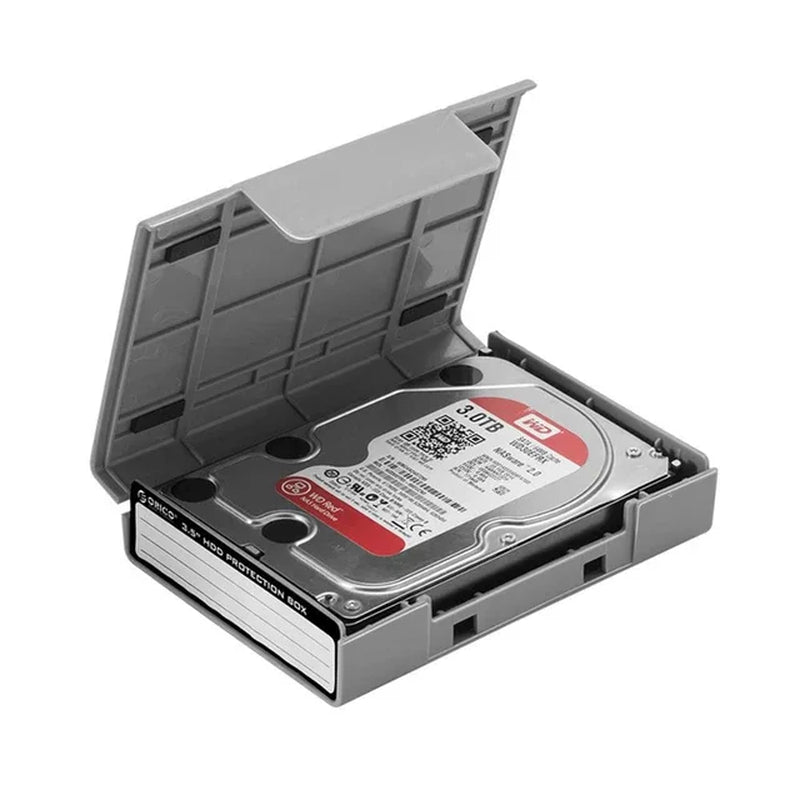 2.5 3.5' Portable Hard Disk Protection Case Hard Drive External Storage Case with Waterproof and Shockproof Hard Drive Box