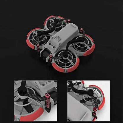 Real Carbon Fiber for  Neo Full Protection Lightweight Anti-Fall Drone Guard Armor Protective Armor Kit Drone Accessories
