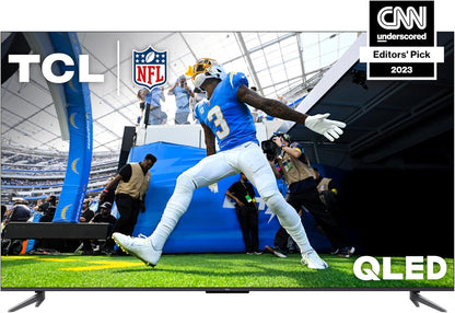65-Inch Q6 QLED 4K Smart TV with Google TV (65Q650G, 2023 Model) Dolby Vision, Dolby Atmos, HDR Pro+, Game Accelerator Enhanced Gaming, Voice Remote, Works with Alexa, Streaming UHD Television