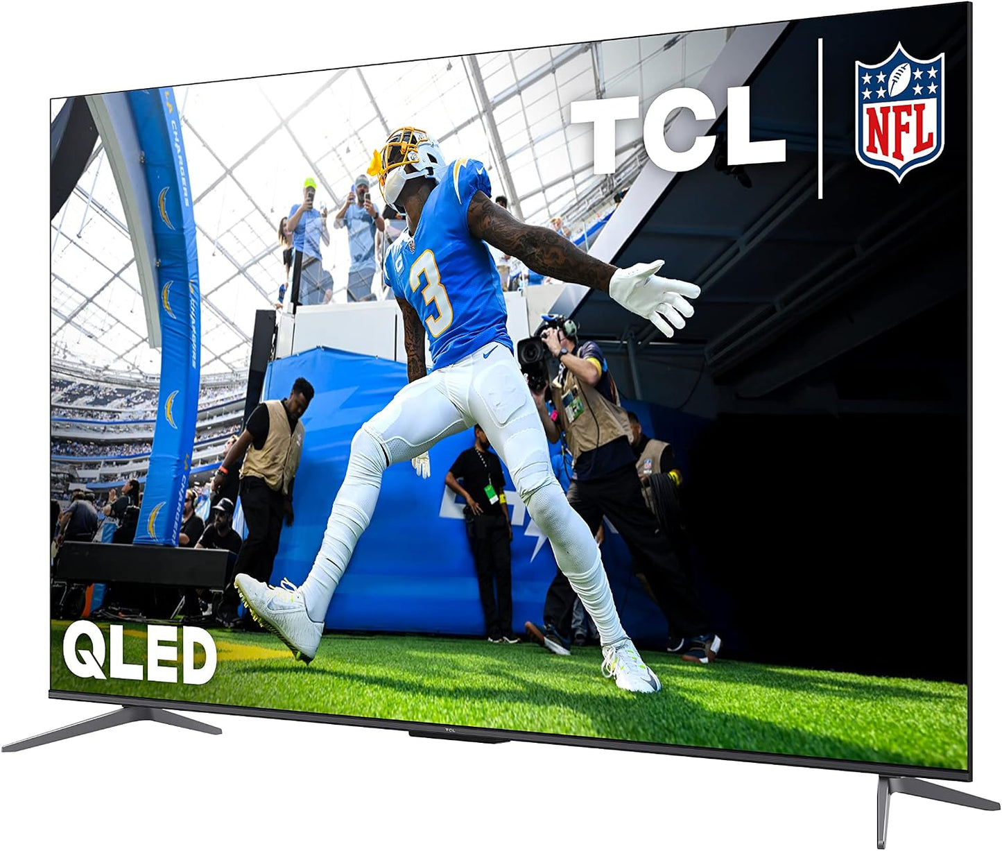 65-Inch Q6 QLED 4K Smart TV with Google TV (65Q650G, 2023 Model) Dolby Vision, Dolby Atmos, HDR Pro+, Game Accelerator Enhanced Gaming, Voice Remote, Works with Alexa, Streaming UHD Television