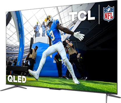 65-Inch Q6 QLED 4K Smart TV with Google TV (65Q650G, 2023 Model) Dolby Vision, Dolby Atmos, HDR Pro+, Game Accelerator Enhanced Gaming, Voice Remote, Works with Alexa, Streaming UHD Television