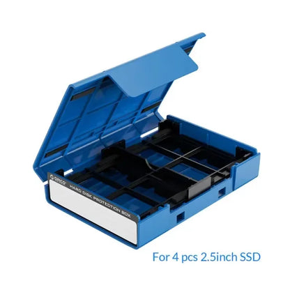 2.5 3.5' Portable Hard Disk Protection Case Hard Drive External Storage Case with Waterproof and Shockproof Hard Drive Box