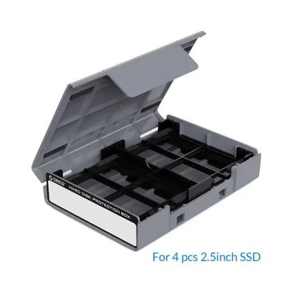 2.5 3.5' Portable Hard Disk Protection Case Hard Drive External Storage Case with Waterproof and Shockproof Hard Drive Box