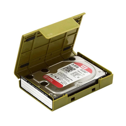 2.5 3.5' Portable Hard Disk Protection Case Hard Drive External Storage Case with Waterproof and Shockproof Hard Drive Box