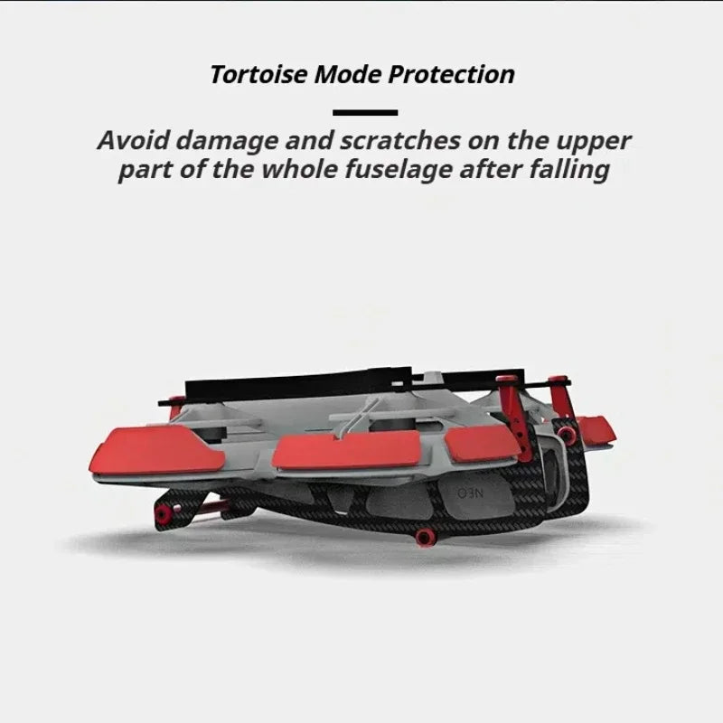 Real Carbon Fiber for  Neo Full Protection Lightweight Anti-Fall Drone Guard Armor Protective Armor Kit Drone Accessories