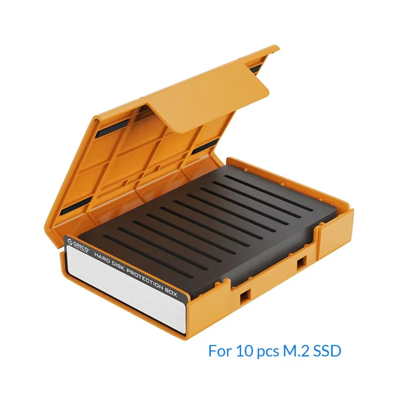 2.5 3.5' Portable Hard Disk Protection Case Hard Drive External Storage Case with Waterproof and Shockproof Hard Drive Box