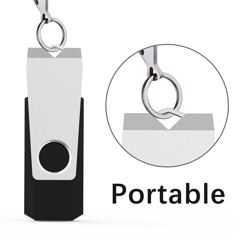 16GB USB 2.0 Flash Drive 10 Pack with 360° Protective Cap