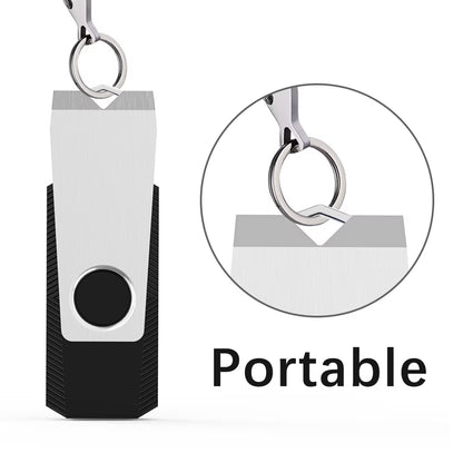 16GB USB 2.0 Flash Drive 10 Pack with 360° Protective Cap